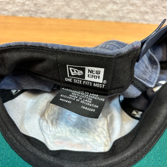 Men's New Era Navy New York Yankees 2000 MLB World Series Pigment Dye Cap Hat - Picture 7 of 7